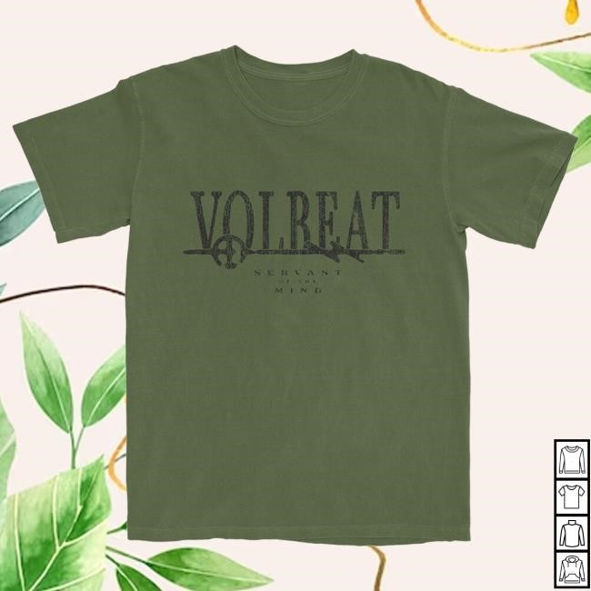 Official Volbeat Merch Store Shop Volbeat SOTM Gothic Logo Popover Shirt
