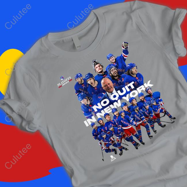 Rangers 22-23 Playoff Team Photo T-Shirt