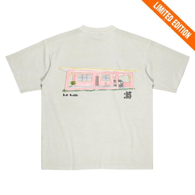 Bad Bunny La Casita Hot Shirt Bad Bunny Merch Store Official