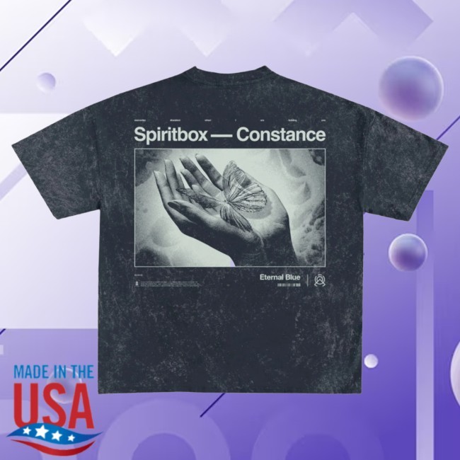 Constance Blue T Shirt Spirit Box