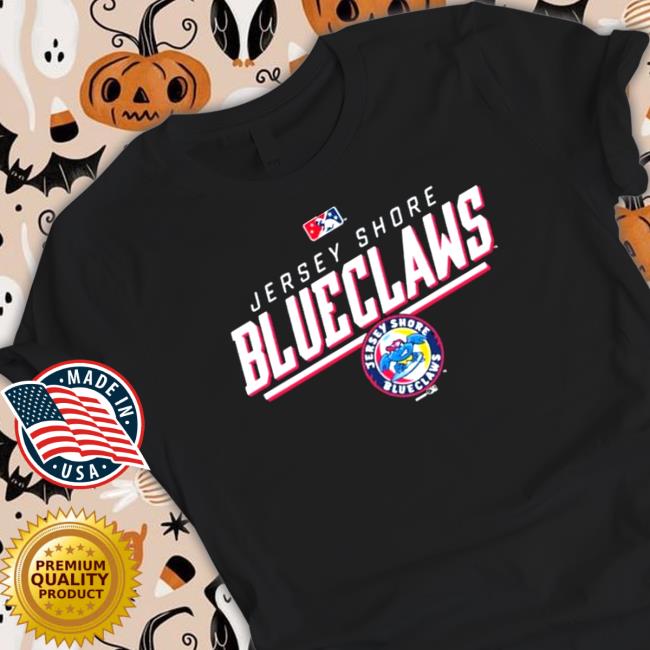 Official Jersey shore blueclaws primary logo Tee