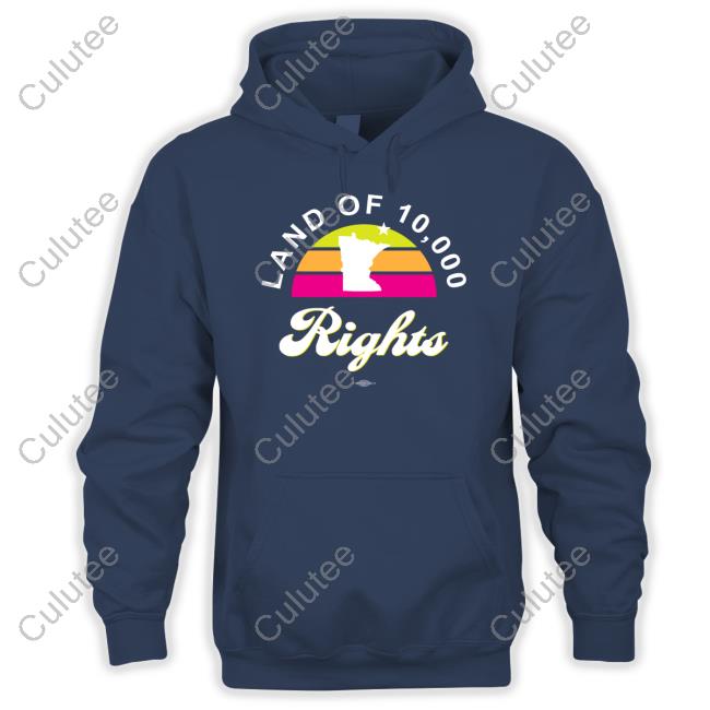 Official Minnesota Dfl Store Land Of 10,000 Rights Shirt Mn Gun Owners Caucus