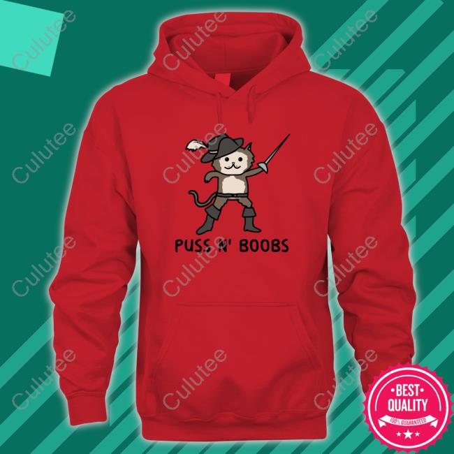 Puss N' Boobs Edition Limited White TShirts Puss N' Boobs Shirt 2022 Kris Wilson