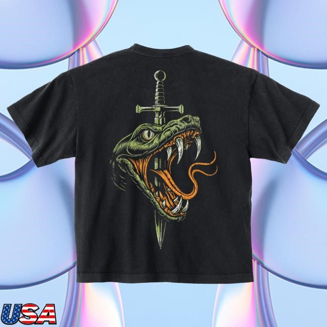 Official Beartooth Merch Beartooth Band Serpent Boxy New Shirt