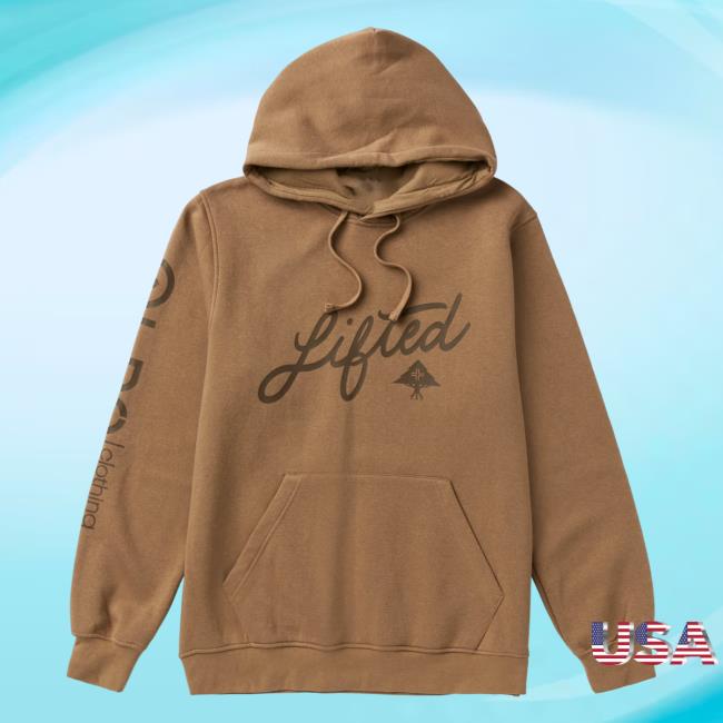 Official Lrg Lifted Research Group Clothing Shop Creative Era Hoody Dark Khaki