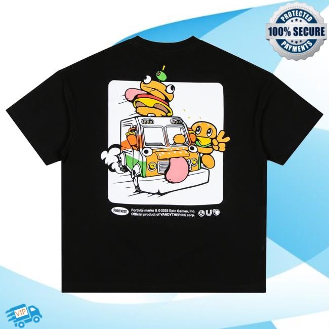 Official Complex Clothing Store Shop Vandythepink Vandy X Fortnite Top Shirt - Black Complex Merch Apparel