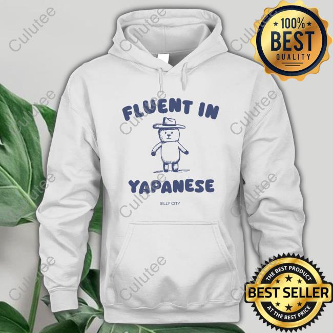 Fluent In Yapanese Silly City Shirt New