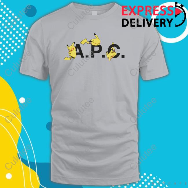 Pokemon Center Merch Pokémon × A.P.C. Pikachu Shirt