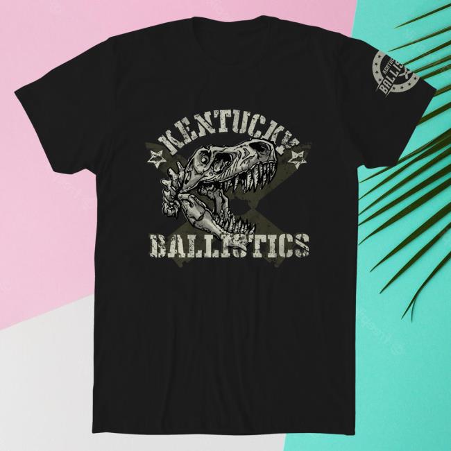 Official Kentucky Ballistics Merch Bunker Branding Kentucky Ballistics KB State Top Shirt Military Green BunkerBranding KentuckyBallistics