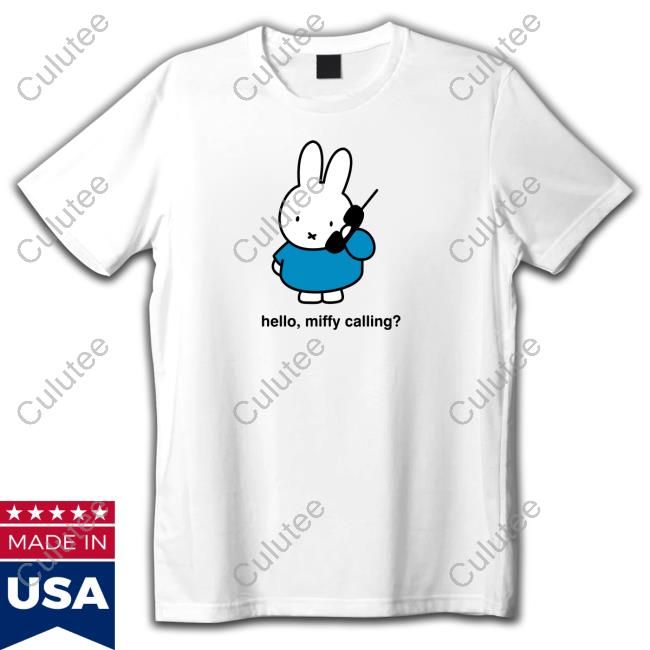 Official Thunder Egg Merch Hello Miffy Calling Hooded