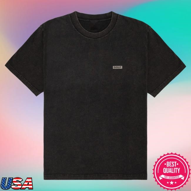 Official Tyler The Creator Merch Washed Logo Tees by Golf Wang