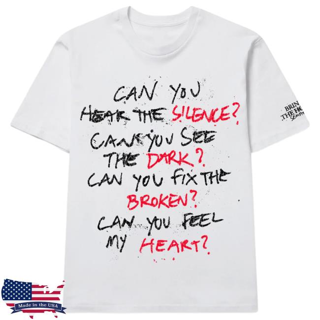 Horizon Supply Can You Feel My Heart Tee Shirt