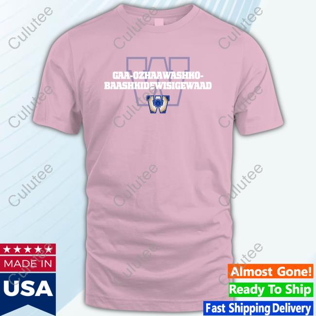 Winnipeg Blue Bombers Gaa-Ozhaawashko-Baashkidewisigewaad Shirt