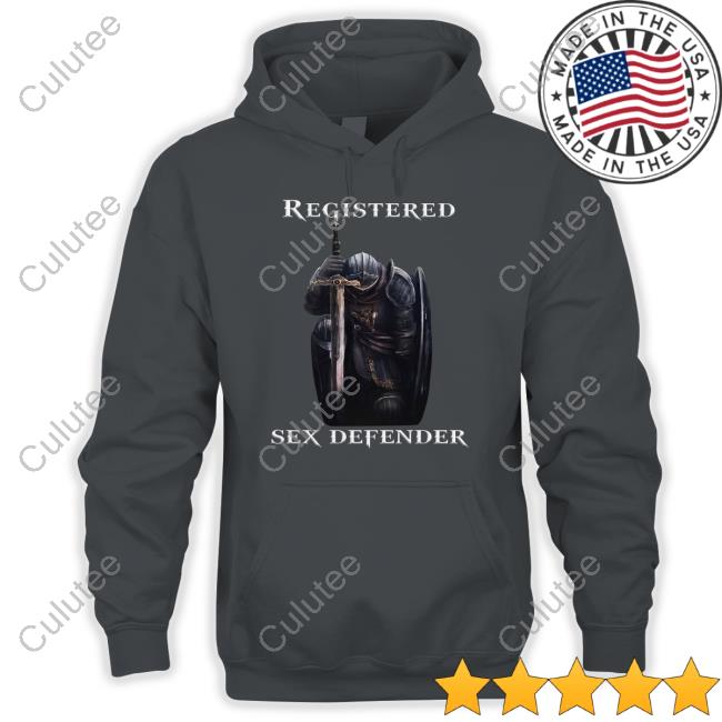 Shirts That Go Hard Registered Sex Defender Shirt