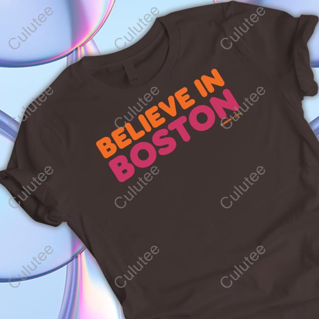 Official Believe In Boston X Dunkin T-Shirt