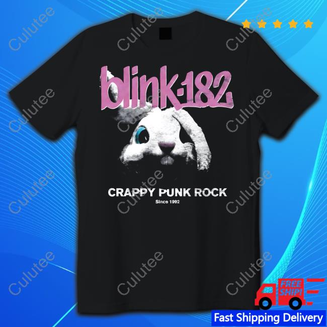 Blink 182 Merch Bunny Head T Shirt