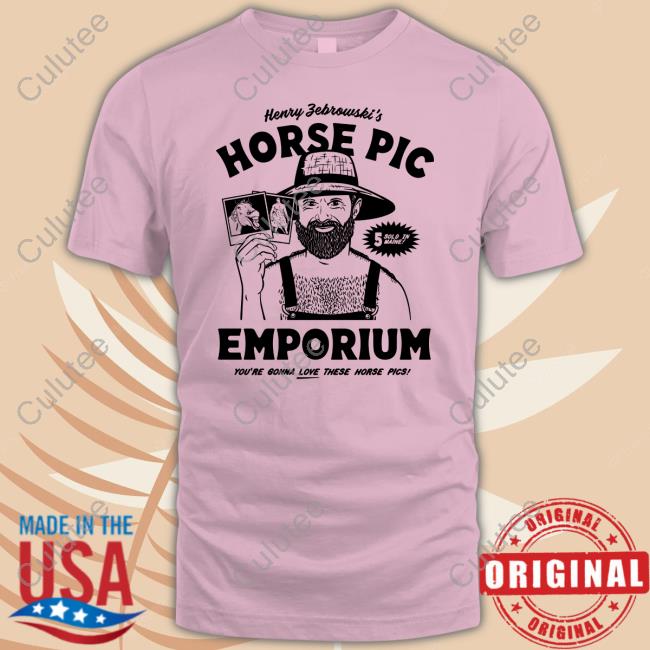 Last Podcast On The Left Henry Zebrowski's Horse Pics Emporium Tee