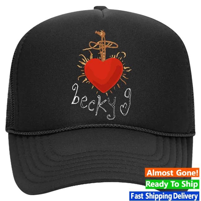 Official Becky G Merch Store Becky G Sacred Heart Trucker Cap BeckyG