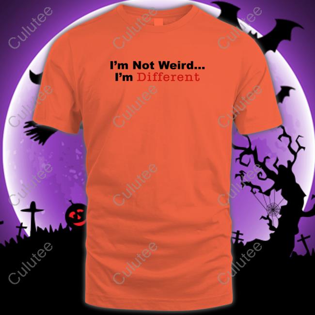 I’M Not Weird I'm Different Shirt Daydrian Harding Merch Long Sleeve Tee