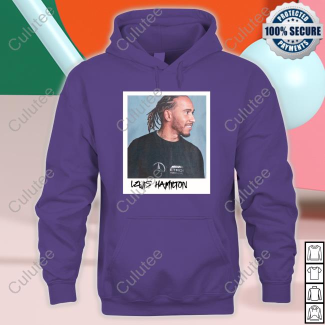 Lewis Hamilton Merch Lewis Hamilton Portrait Shirt