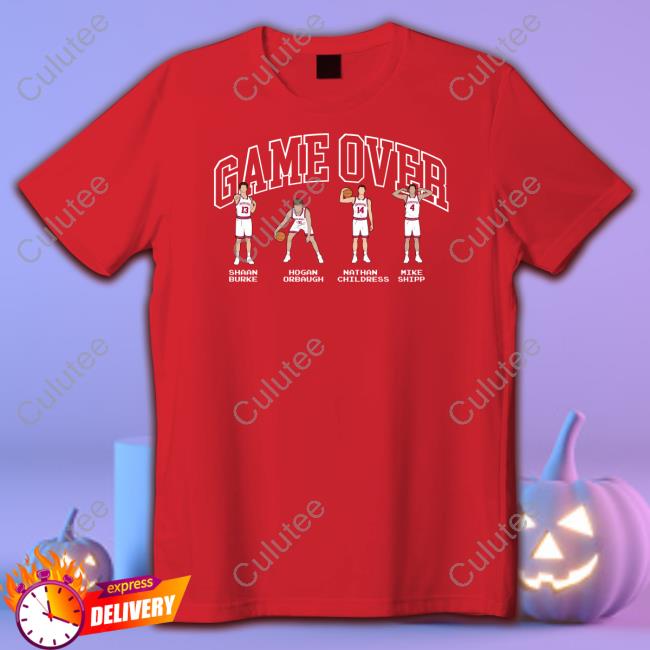 The Indiana Nil Store Game Over Shaan Burke Hogan Orbaugh Nathan Childress Mike Shipp Sweatshirt Indiana