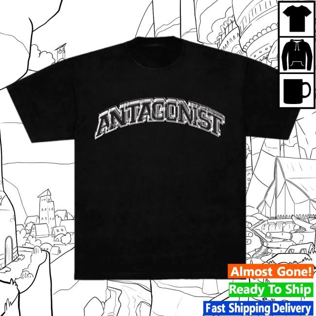 Official Playboi Carti Merch Store Antagonist Tour 2.0 Black Tshirt