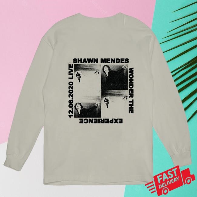 Shawn Mendes Wonder The Experience L/S Tee – Shawn Mendes Merch Store