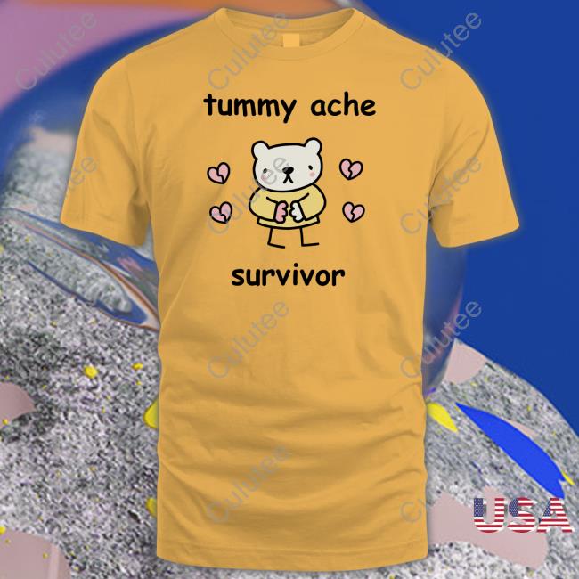 Official Stinky Katie Shop Tummy Ache Survivor Shirt
