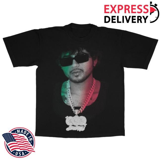 Jesus Tri-Color - Black S/S Tee Fuerza Regida