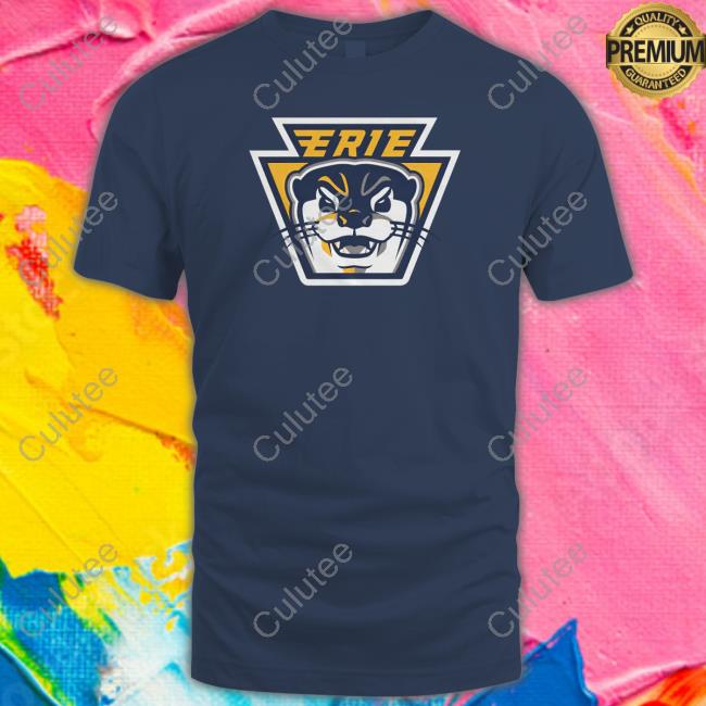 Official Erie Otters Keystone Logo Long Sleeve Tee