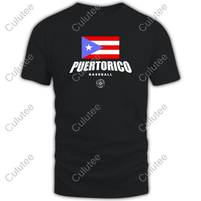 Official Puerto Rico Baseball Tee