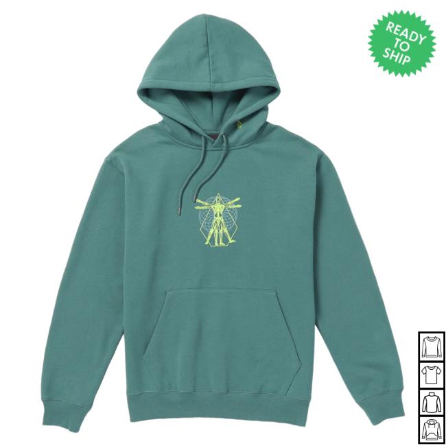 Official Volcom Stone Clothing Shop Store Utopic Pull Over Hoodie Service Blue