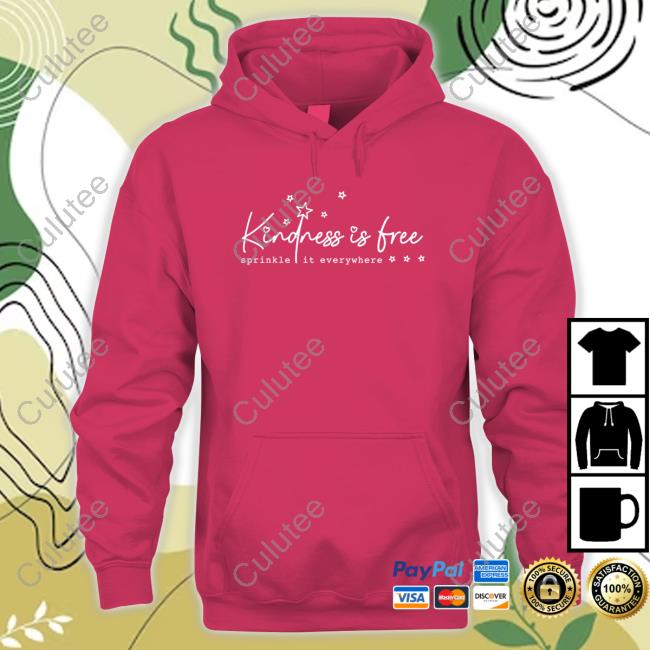 Official Kindness Is Free Sprinkle It Everywhere Tee