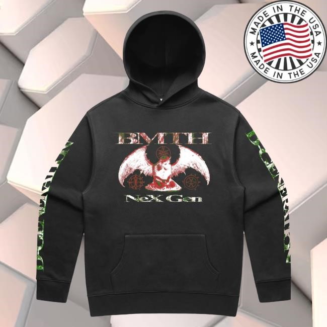 Official Bring Me The Horizon Merch D-Generation Black Hoodies BMTH