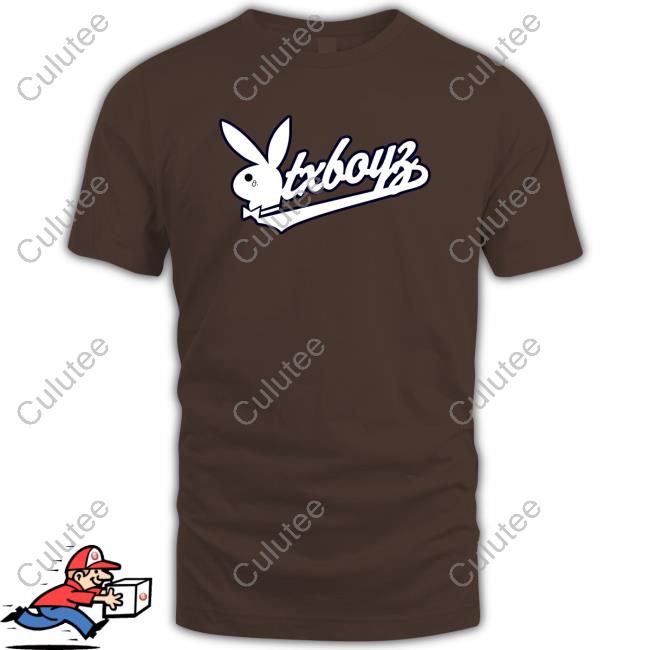 Rabbit Cursive Pullover Tee Shirt