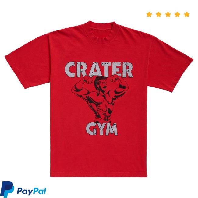 Official A24 Merch Store A24 Films Red Crater Gym Staff Attractive Shirt A24 Shop