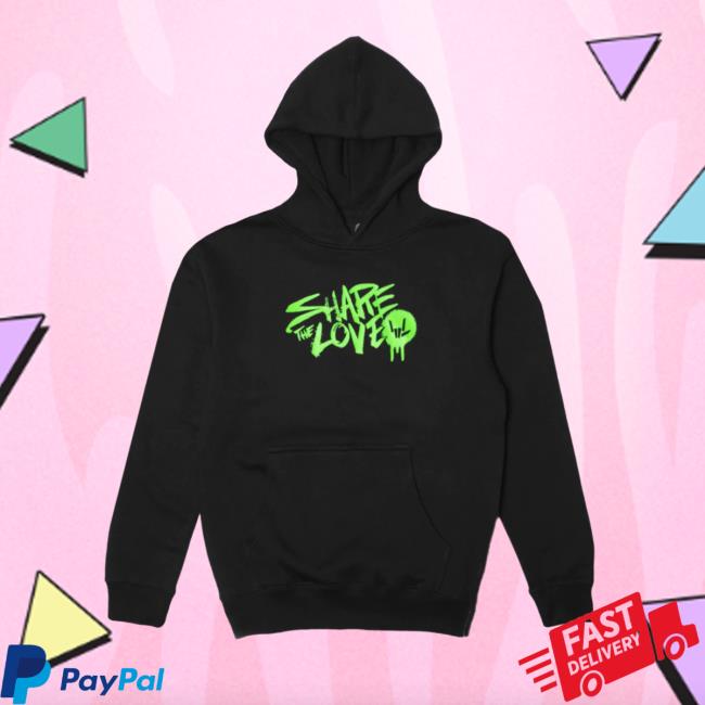 Official Stephen Sharer Graffiti Love Pullover Sweatshirt
