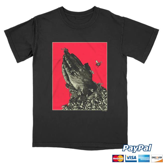 Deathwishinc Richey Beckett Merch Worker Bees Black Hoodie