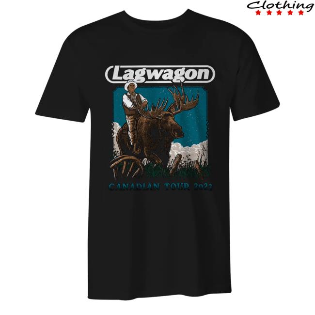 Cutloose Merch Lagwagon Canadian Tour Shirts