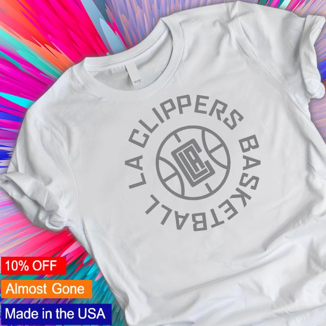 Official Clippers Shop LA Clippers Basketball Circle T Shirt
