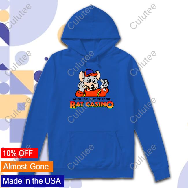 Shitheadsteve Merch When I Die Bury Me At The Rat Casino T-Shirt