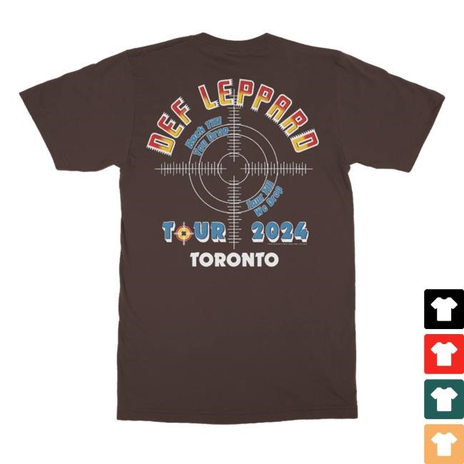 Toronto, ON 2024 Tour New T-Shirt - Def Leppard Official Store