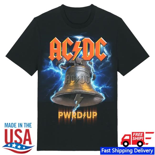Official Ac Dc Merch Store AC/DC Angus Hells Bells 2024 Tour Shirt New Ac Dc Shop Acdc Clothing
