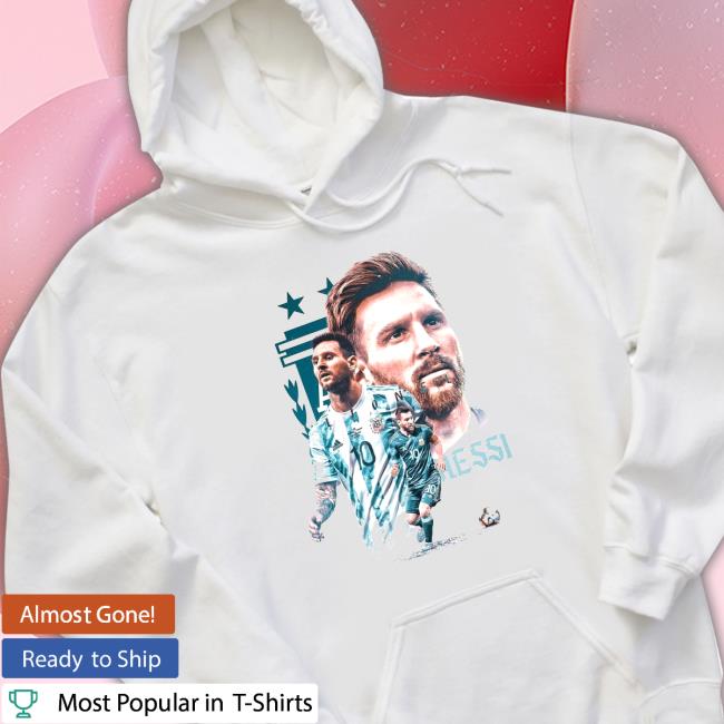 World Cup 2022 Lionel Messi Aesthetic Argentina Player T-Shirt