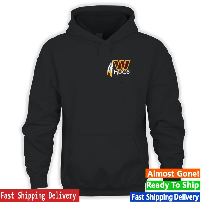Rick Doc Walker Hogs Washington Commanders Football Feather Sweatshirt