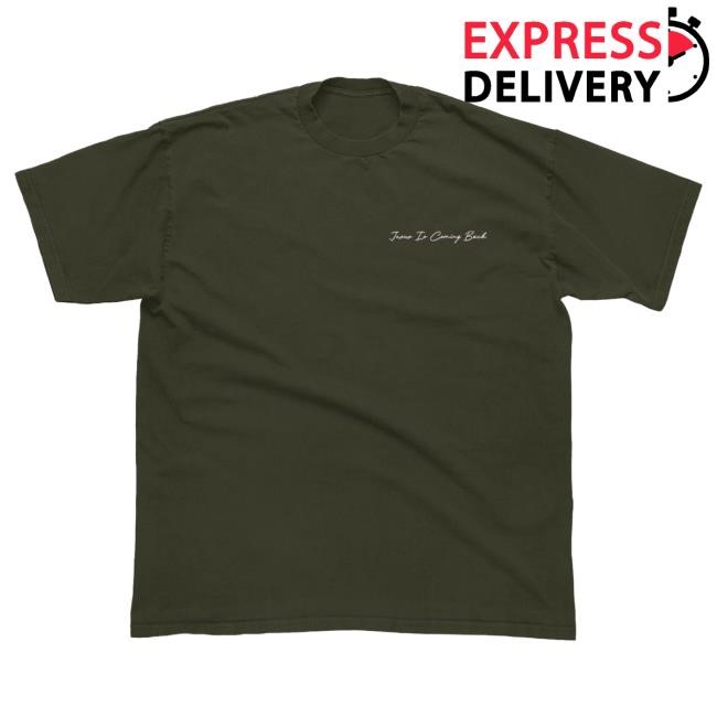 Official Josiah Queen Merch Store Jesus Is Coming Back Soon Tee
