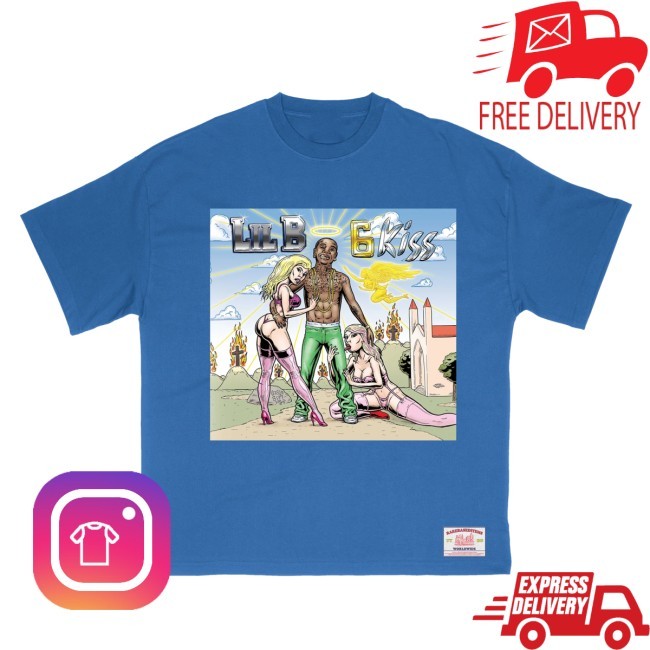 Lil B 6 Kiss Shirt Basedworld Merch