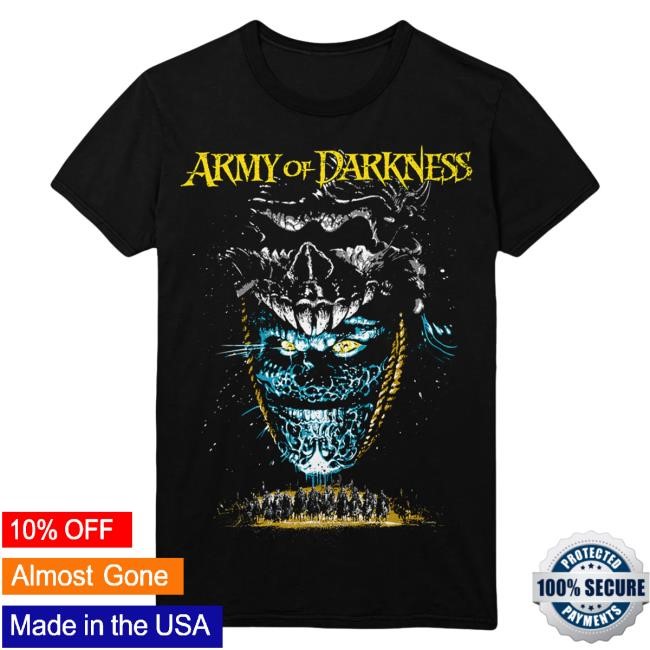 Official Gutter Garbs Army of Darkness: Evil Ash Shirts