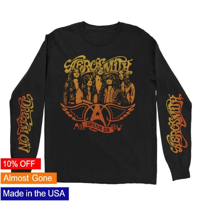 Dream On L/S Shirt Aerosmith Official Store