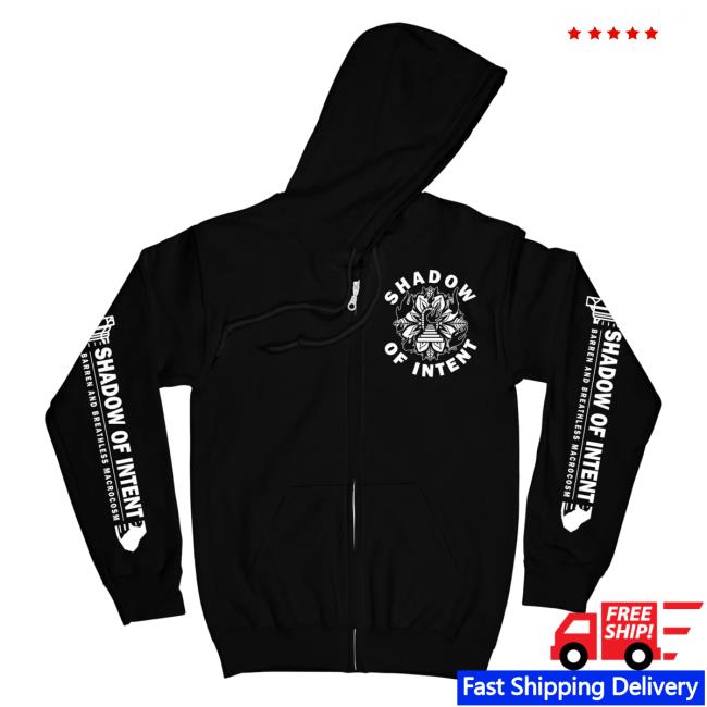 Official Shadow Of Intent Rising Merch Shadow Of Intent - No Remorse Zip Up Hoodies Risingmerch